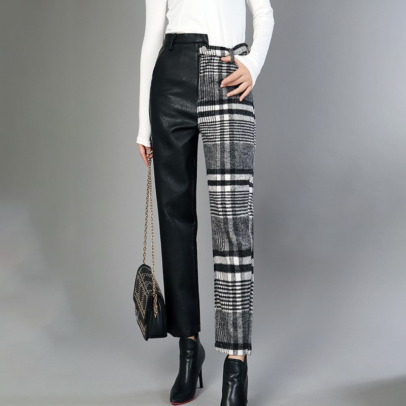 Carlotta Leather Pants - Caviar and Jeans